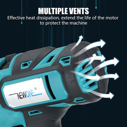 Accuboormachine – Multitool – Accu Cirkelzaag – Decoupeerzaag – Schuurmachine – 5-in-1 Set – 20V Borstelloze Motor – 2x 2.0Ah Lithium Batterijen