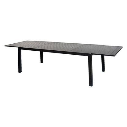 Uitbreekbare Tuin Tafel – Uitschuifbare Balkon Tafel – Inklapbare Buiten Tafel – Aluminium Tuinmeubel – Weerbestendig – 160-240 cm Uitbreidbaar Antraciet