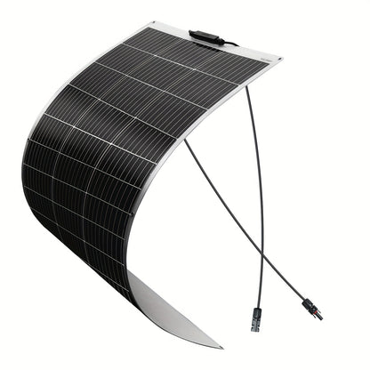 Zonnepaneel Kit – Solar Panel Set – Zonne-energie Pakket – Flexibel Zonnepaneel – Monokristallijn Zonnepanelenset – 200W Vermogen – Ultralicht & Waterbestendig
