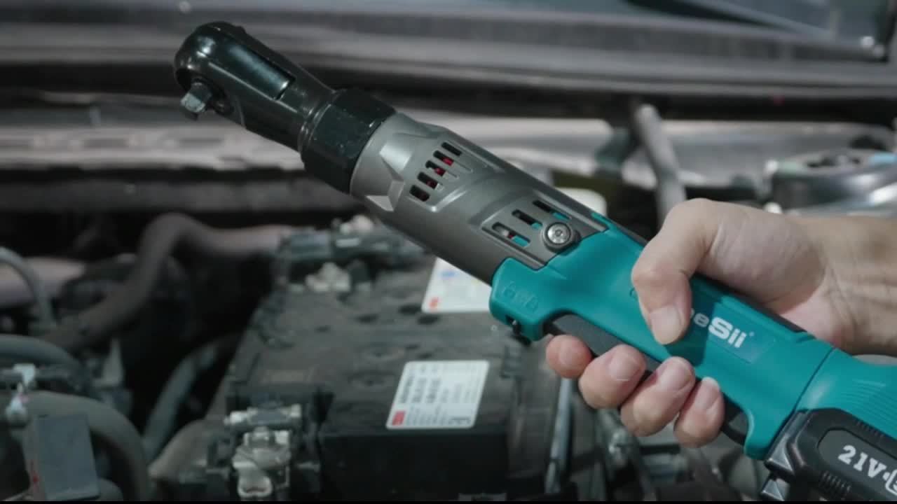 Slagmoersleutel – Slagschroevendraaier – Accu Slagmoersleutel – Impact Wrench – Draadloze Slagmoersleutel – 21V Lithium-Ion Accu – 1000 Nm Koppel