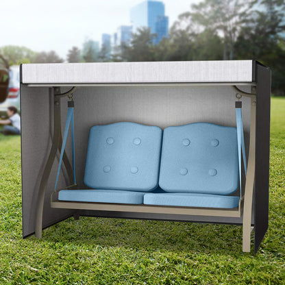 Beschermhoes Schommel – Schommelhoes Buiten – Schuttinghoes – Loungehoes – Bescherming Schommel – 210D Oxford Stof – UV- en Waterbestendig – Zwarte Beschermhoes 160x120x170 cm