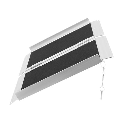 60.96cm Foldable Ramp | Aluminum Alloy, Foldable Ramps for and Walkers, Brand: NaMaSyo