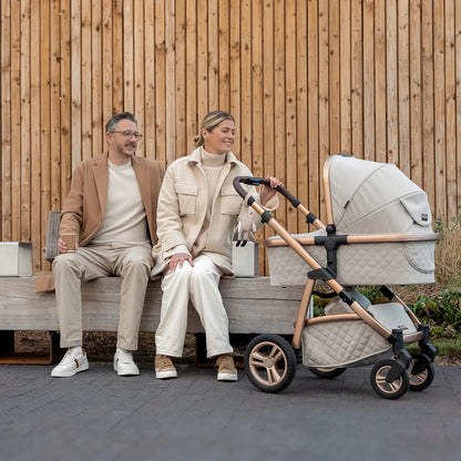 Kinderwagen – Buggy – Wandelwagen – Reiswieg – Babywagen – 3-in-1 Multifunctioneel – Optimale Vering en Schokabsorptie