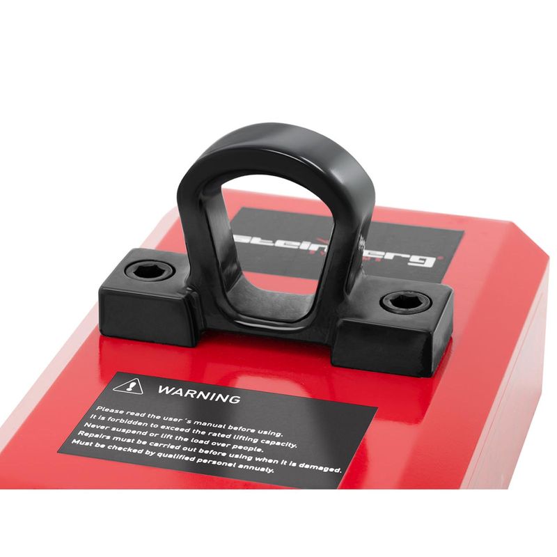 Magnetische Hijslift – Magnetische Grijper – Magneetlift – Metalen Lifter – IJzerlift – 600 kg Hefcapaciteit – Dubbele Neodymium Magneten
