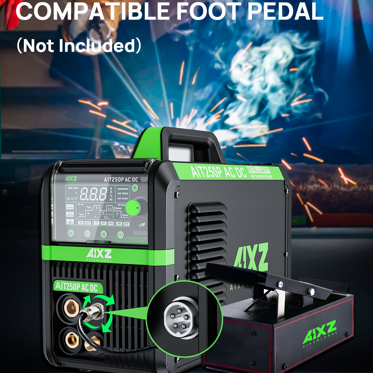 ACDC Lasmachine – Elektrische Lasapparaat – Metaal Lasmachine – MIG MIG Lasstation – 220V Enkel Spanning – AC/DC Compatibel – Compact & Draagbaar – Metaal & Plastic Behuizing
