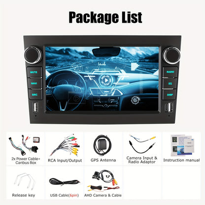Autoradio – Autoradio Draadloos – CarPlay Radio – Android Auto Radio – Auto Multimedia Systeem – 7 Inch IPS Touchscreen – Draadloze CarPlay & GPS Navigatie