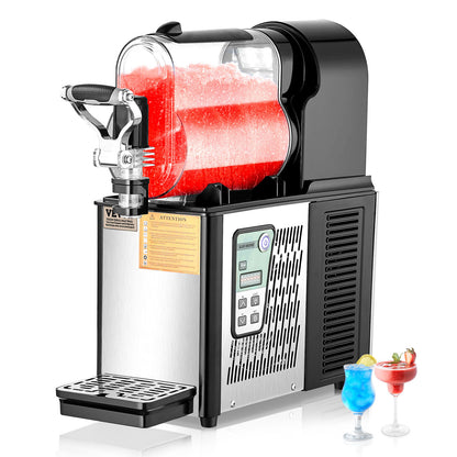 Slushmachine – Slush Puppy Maker – Slushie Machine – Slush Maker – Ijsmachine – 3 Liter Tankinhoud – 15 Temperatuurniveaus voor Perfecte Consistentie