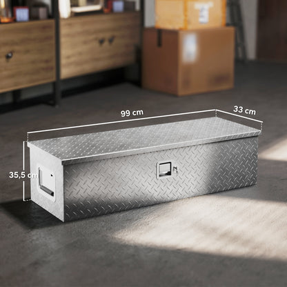 Aluminium Opbergbox – Gereedschapskist – Opslagbox – Opbergkist – Transportbox – Robuust En Lichtgewicht – Waterdicht Met Slot