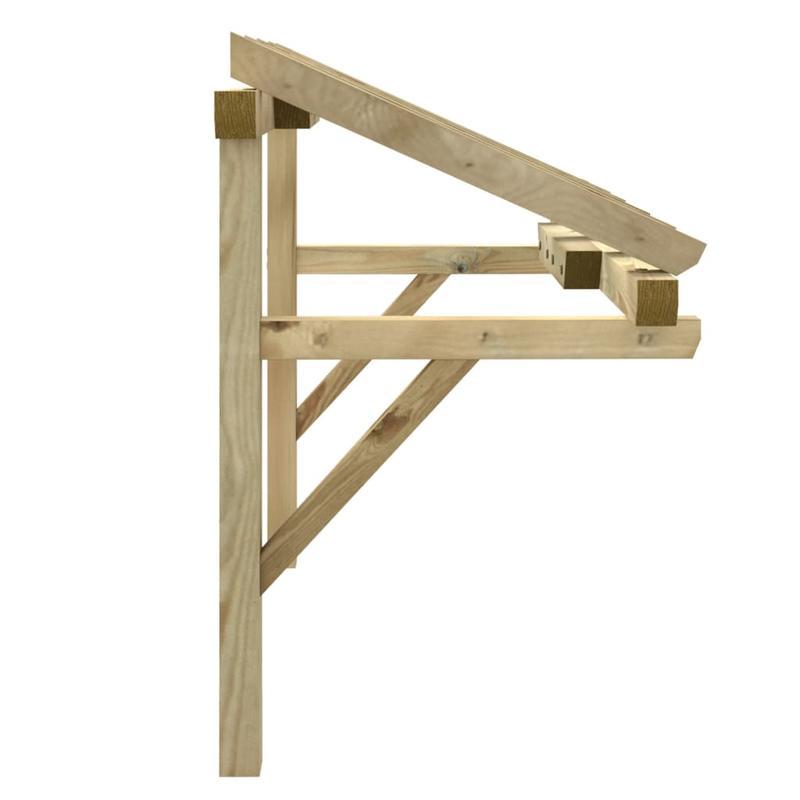 Kweekkast – Kweekbak – Broeikas – Kweektent – Kweekhuis – Massief Grenenhout – 150x100x100 cm – Weerbestendig Groen