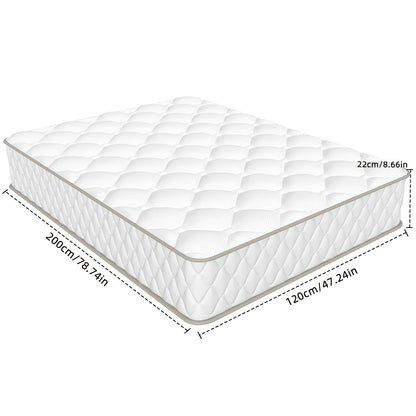 Matras 160×200 – Pocketvering Matras – Slaapmatras – 7-Zones Matras – Stevige Matras – Koudschuim – H3 Stevigheid – Ademend Katoenen Hoes