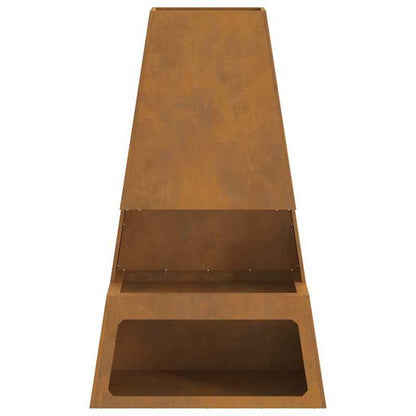 Vuurkorf Bruin 60 X 35 X 100Cm Cortenstaal This Stylish Rectangular Outdoor Fire Pit Provides Warmth And Ambiance on Chilly Evenings. It'S Built to Last, So You Don'T Have to Worry about Wear And Tear. It'S The Perfect Choice