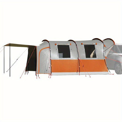 4-persoons autosteltent – kampeertent – caravanscherm – SUV tent – trucktent – universeel – waterafstotend polyester – snel op te zetten