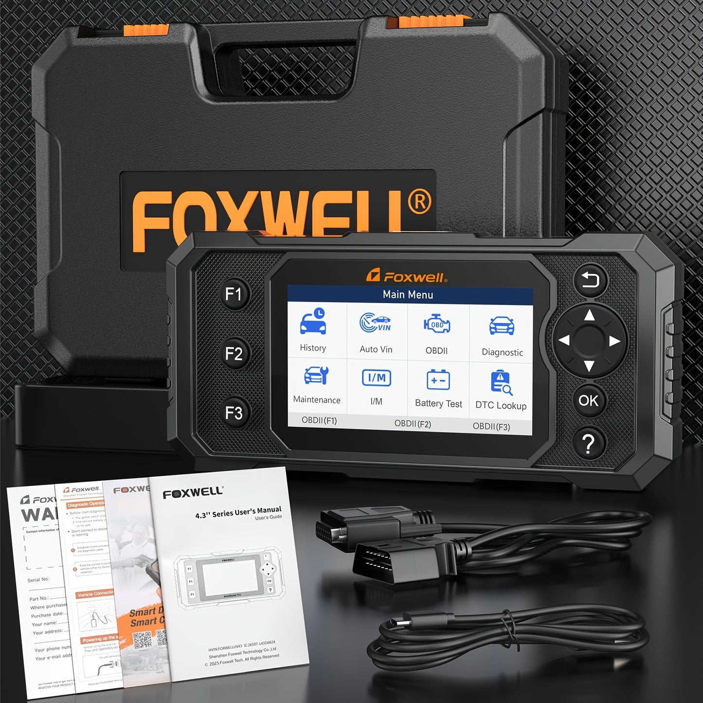 OBD2 Diagnosetool – Auto Scanner – Foutcode Lezer – Voertuigscanner – Diagnosescanner – Wi-Fi Verbinding – Olie Service Reset – ABS Ontluchten