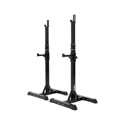 Haltersteunen – Haltersteunen Verstelbaar – Halterstandaard – Barbell Stand – Halterhouder – Maximaal 200 kg Belastbaar – Verstelbare Hoogte 105-160 cm