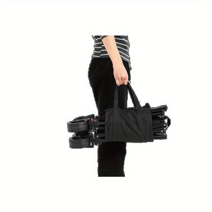Bolderkar – Bolderwagen – Transportkar – Trekkar – Strandkar – Opvouwbaar – Grote Laadcapaciteit – All-Terrain Wielen – Verstelbare Handgreep – Stevig Frame