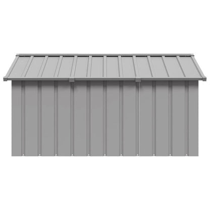 Hondenkennel – Hondenren – Hondenhok – Hondenkooi – Hondenopvang – Gegalvaniseerd Staal – Extra Ruim 116,5x153x81,5 cm – Weerbestendig Antraciet