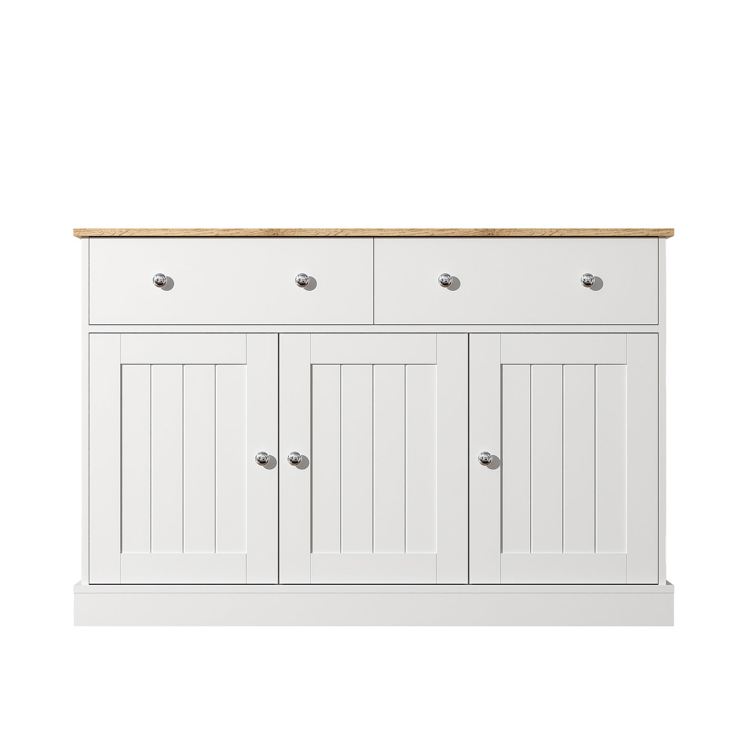 Carving Textures On The Living Room Side Panels, Ample Storage Space, And Stylish Furniture
