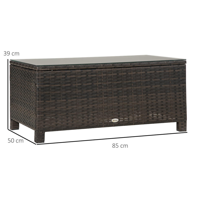 Ronde Tafel Buiten – Tuin Tafel – Bistro Tafel – Balkon Tafel – Terras Tafel – Weerbestendig Metaal – Compact & Onderhoudsvriendelijk