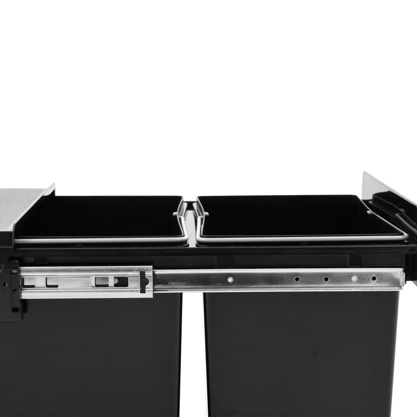 Onderkast Organizer – Afvalbak – Prullenbak – Afvalemmer – Keukenopberger – RVS 36 Liter – Soft-Close Dual Compartiment