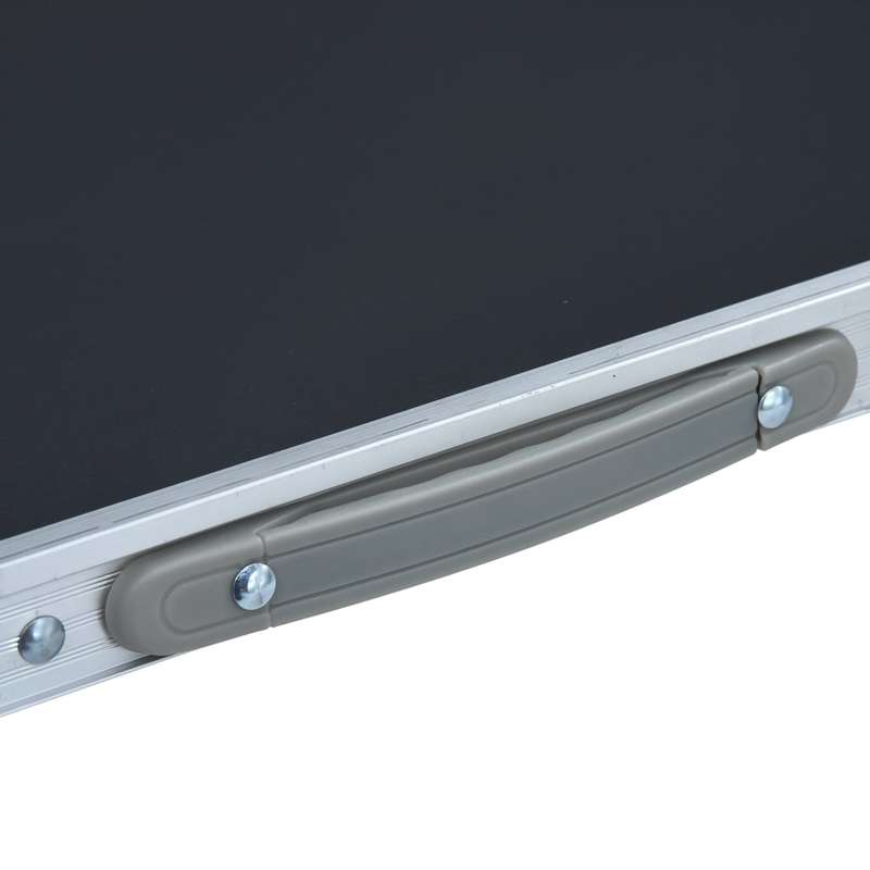Compact Opvouwbaar Tafeltje – Kampeertafel - Reis Tafeltje – Kampeertafeltje – Campingtafel - Picknicktafeltje – Lichtgewicht – Aluminium Met MDF – Compact Formaat