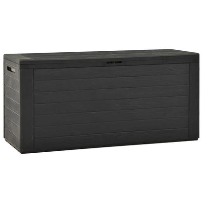 Anthracite Outdoor Storage Box 116X44X55 Cm – Sleek Design, Rational Organisation And Proven Robustness for Modern Living Spaces