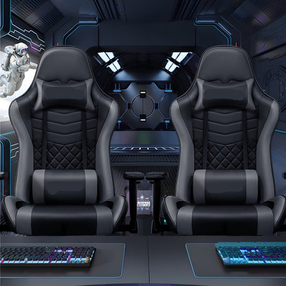 Ergonomische Gamingstoel – Bureaustoel – Gamer Stoel – Werkstoel – Verstelbare Rugleuning – 4D Armleuningen – Memory Foam Kussens