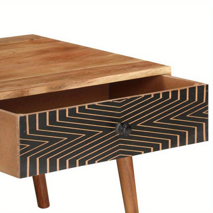 Salontafel – Woonkamertafel – Koffietafel – Bijzettafel – Loungetafel – Massief Acaciahout – 100x50x39 cm – Robuust & Duurzaam