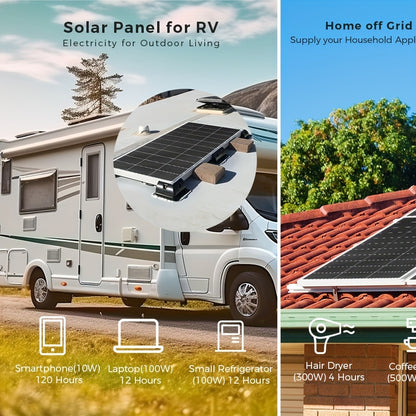 300W Zonnepanelen Set – Zonnepaneel Kit – Solar Panel – Off-Grid Solar Power – 12V Solar Systeem – 20A Laadregelaar Inbegrepen – Hoog Rendement Monokristallijn – Duurzame Weerbestendige Constructie