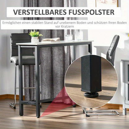 Bar furniture, perfect party/ reception furniture, suitable for restaurant, bar, living room, balcony, pub, cafe, Bar Table, Party Furniture, Classic Design, Stylish Furniture, Sturdy Base, Large Dining Table, Adjustable Tabl