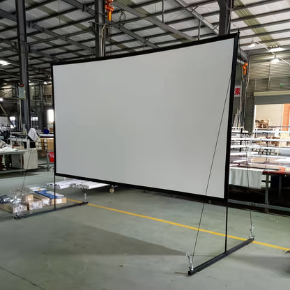Projectiescherm – Projectiedoek – Beamerscherm – Projector Scherm – Beamer Scherm – 150 Inch – 16:9 Formaat – Draagbaar Met Statief