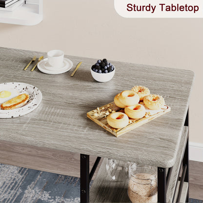 Bistroset – Eettafelset – Keukenset – Balkonset – Tuinset – Compact 2-Persoons – Met 3 Ruime Opbergruimtes – Met Gestoffeerde Barkrukken
