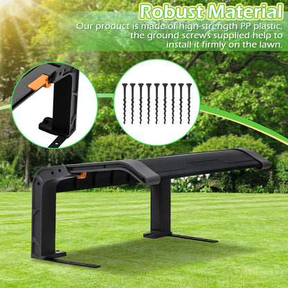 Robot Lawn Mower Garage Roof, Foldable, Sun And Rain Proof, Easy to Install, Garage for Robotic Lawnmowers, 72X56X36Cm