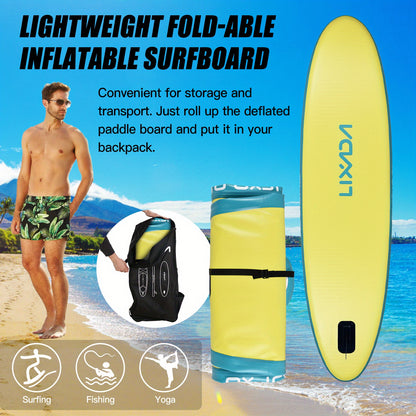 Paddleboard – SUP Board – Opblaasbaar Board – Stand Up Paddle – Waterboard – Complete Set – 320x81x15 cm – Draagkracht 150 kg