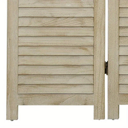 Scheidingswand – Kamerscherm – Room Divider – Vouwdeur – Paneelwand – Paulownia Hout – 140x165 cm – Lichtgewicht & Natuurlijk