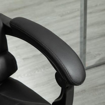 Ergonomische Bureaustoel – Verstelbare Werkstoel – Draaibare Bureaustoel – Kantoorstoel – Thuiswerkstoel – Memory Foam Kussen – Metalen Chroom Frame