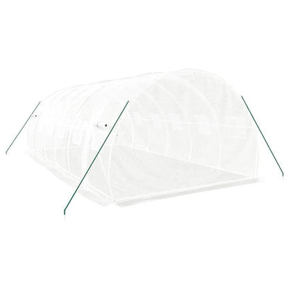 Kas – Serre – Tuinkas – Kweekkas – Bianco Variant – Stevig Wit Stalen Frame – Ruim 18 m² - 6x3x2 m