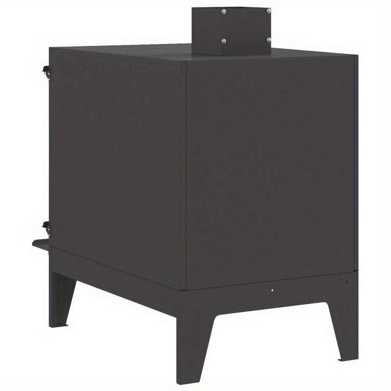 Campingkachel – Kampeer kachel – Houtkachel – Buiten kachel – Tentkachel – Zwart – Stalen Behuizing – Compact 35x50x60 cm