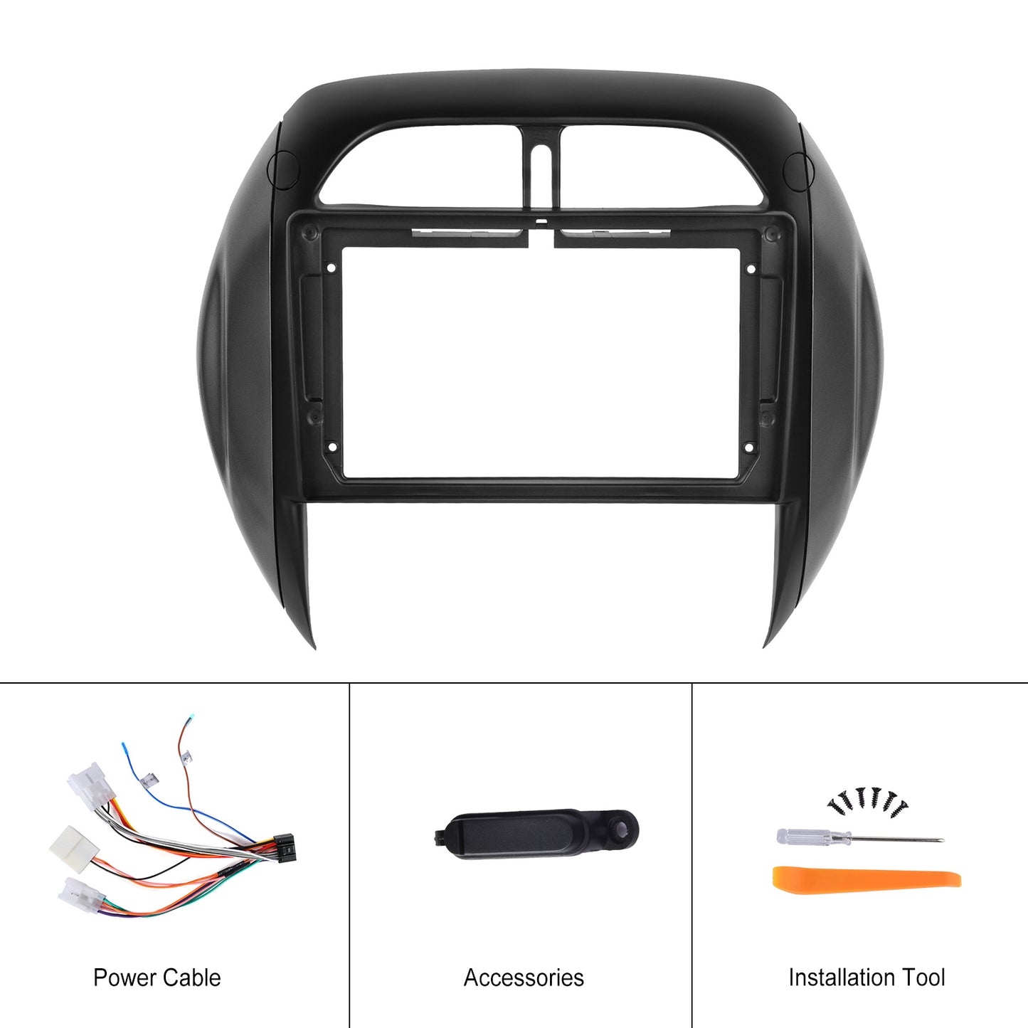 2DIN Autoradio Toyota RAV4 – Multimedia Systeem – Android Radio – Touchscreen Radio – Auto Stereo – 9 Inch IPS Scherm – Wireless CarPlay & Android Auto – Inclusief AHD Achteruitrijcamera