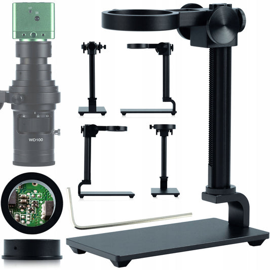 Digitale Microscoop – USB Microscoop – Opzichtmicroscoop – Microscoop Camera – Digitale Zoom – 100x Vergroting – Full HD HDMI Uitgang – Aluminium Platform