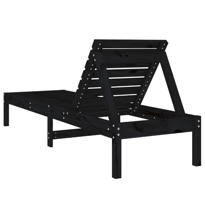 Houten Loungestoel – Tuinstoel – Relaxstoel – Verstelbare Stoel – Buitenstoel – Massief Dennenhout – Waterafvoer Design