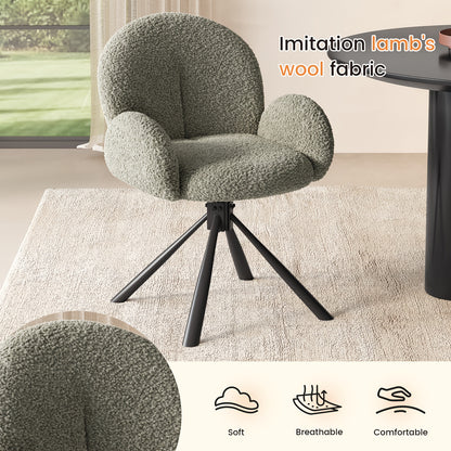 Draaistoelen – Eetkamerstoelen – Bureaustoelen – Lounge Stoelen – Armleunstoelen – Set Van 2 Blauwig-Grijze Stoelen – Ergonomisch Comfort – Duurzaam Modern Design