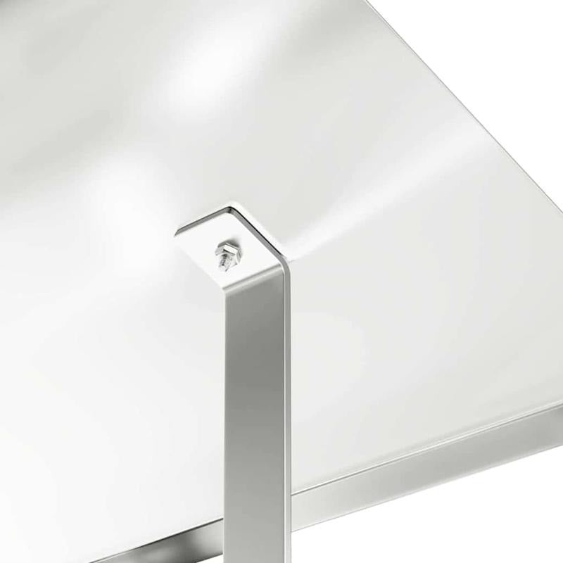 Silver Openhaard Afzuigkap – Rookafvoer – Schouwkap – Gevelkap – Ventilatierooster – Compact 50x60x37 cm – Metaal – Polijst Finish – Voor Kleine En Middelgrote Openhaarden