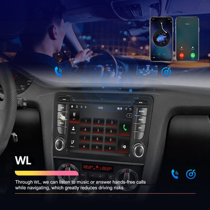 7-inch Autoradio – Auto Stereo – Multimedia Speler – Android Radio – Auto Headunit – Draadloos CarPlay & Android Auto – Android 13 Met GPS en Wifi