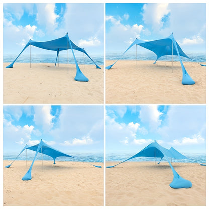 Strandtent – Beach Tent – Zonnescherm – Pop-up Tent – UV Bescherming – UPF 50+ – 3 x 2,8 m – Lichtgewicht Aluminium Frame