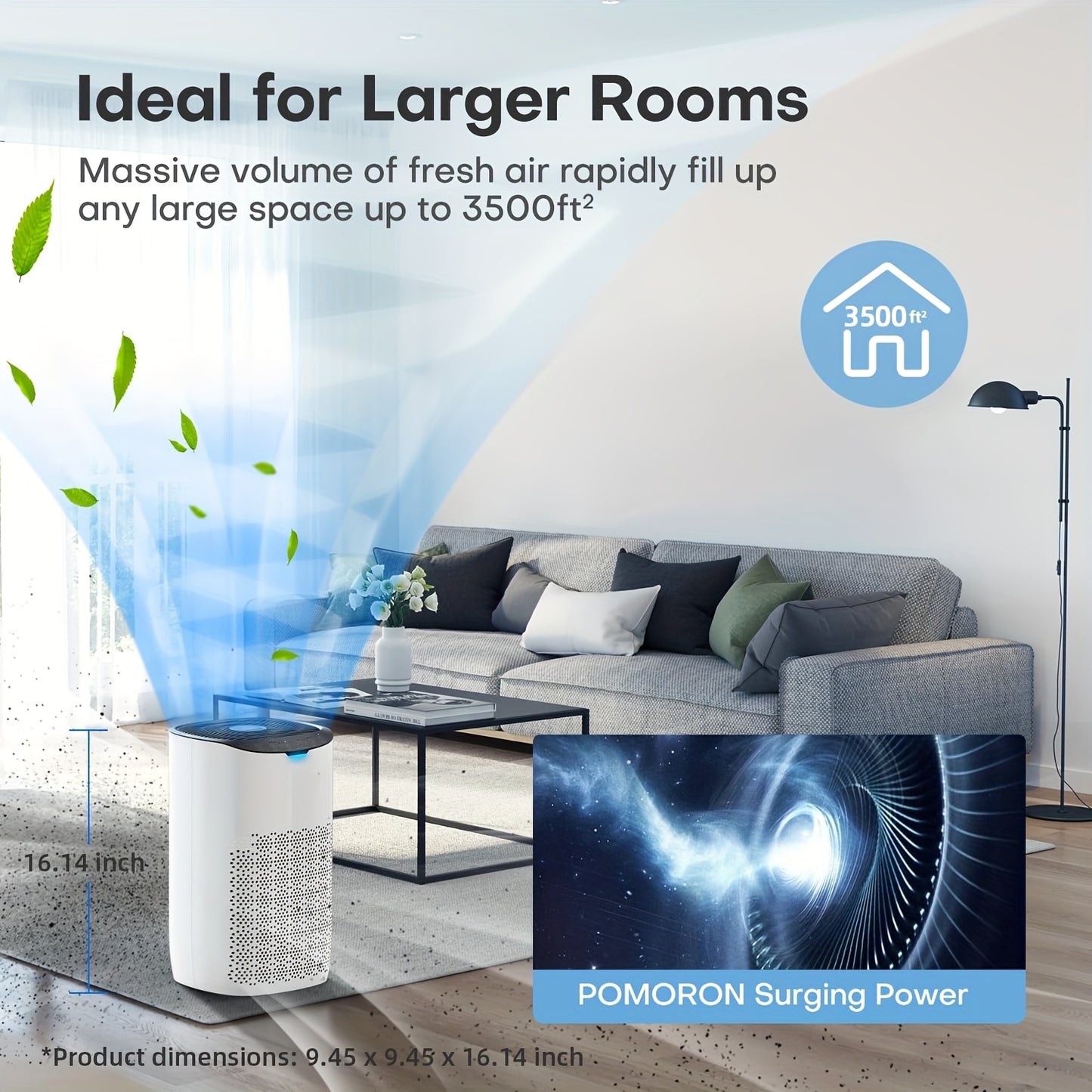 Luchtbevochtiger – Humidifier – Aromatherapie Diffuser – Ultrasoonbevochtiger – Stille Luchtbevochtiger – 4L Reservoir – 300 ml/h Neveluitstoot – 30 Uur Gebruikstijd – Top Fill Design – Automatische Uitschakeling