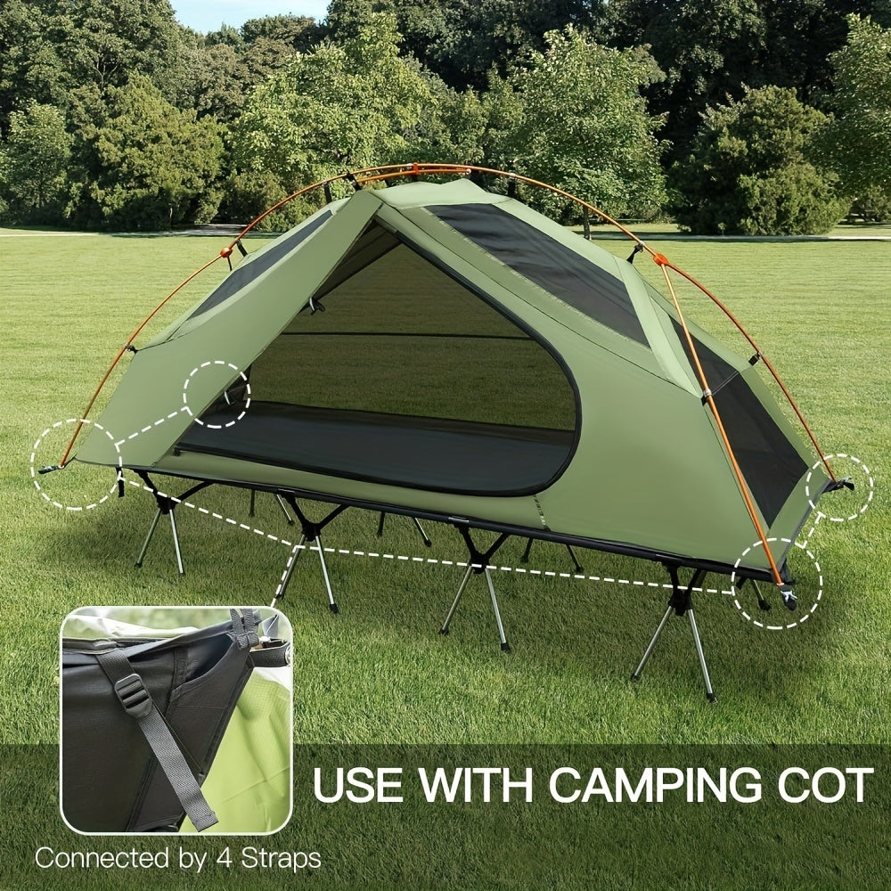 Campingbed – Reisbed – Kampeerbed – Outdoor Bed – Tent – Verhoogd Slaapoppervlak – Lichtgewicht Aluminium Frame