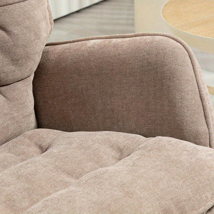 Loungefauteuil – Relaxstoel – Schommelstoel – Zithoekstoel – Ergonomische Stoel – Ergonomisch Ontwerp – Duurzaam Hardhout en Metaal