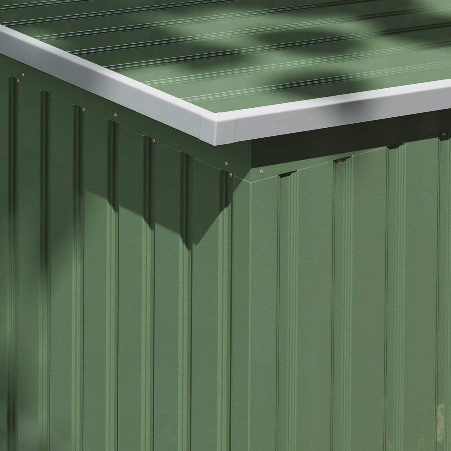 Tuinhuisje – Tuinschuur – Gereedschapsschuur – Berging – Buitenberging – Gegalvaniseerd Staal – Ruime Schuifdeuren 280x130x172 cm