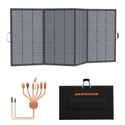 400W Zonnepaneel – Draagbaar Zonnepaneel – Opvouwbaar Solar Paneel – Mobiel Zonnepaneel – Outdoor Solar Paneel – Hoog Rendement 23,5% – Lichtgewicht & Onderhoudsvrij