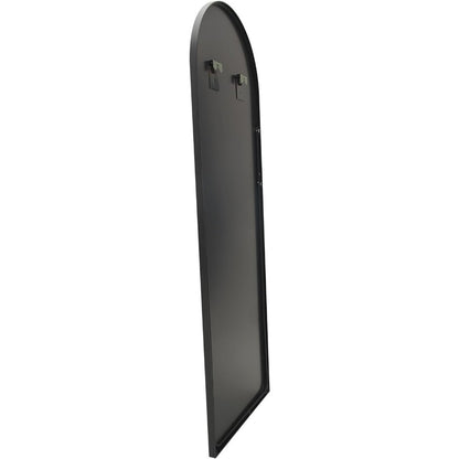 Boogspiegel – Spiegel – Wandspiegel – Full-Length Spiegel – Staande Spiegel – Zwart Aluminium Frame – Groot Formaat 180x80 cm